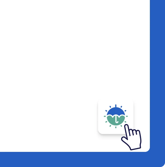 How to open the weather forecast widget
